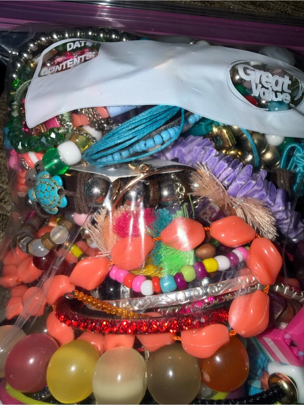 Kids‎ Assorted jewelry lot 1.5 lbs